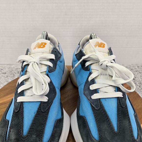 New Balance 327 Sky Blue Natural Indigo Casual Daily Fashion Sneaker Mens 9.5 D - Picture 7 of 13